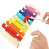 Wooden 8 Tones Multicolor Xylophone