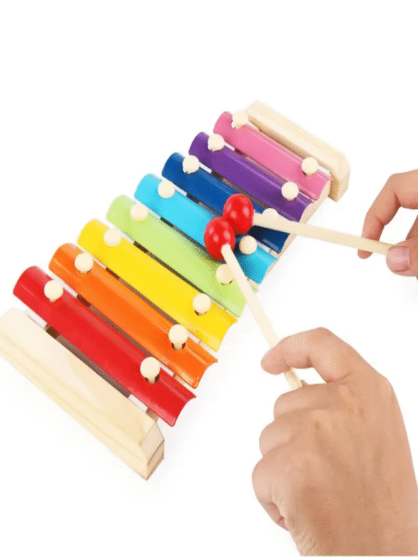 Wooden 8 Tones Multicolor Xylophone