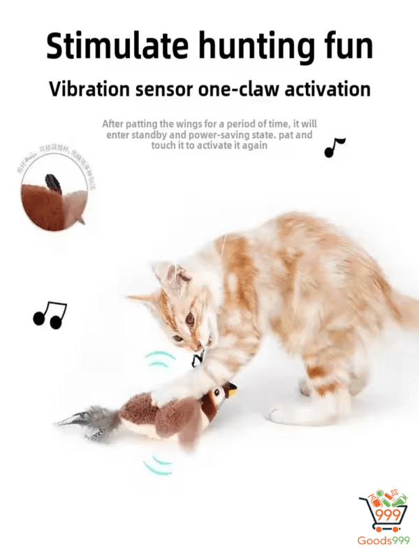 Catnip Electric Pat Bird