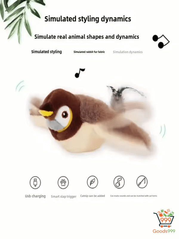 Catnip Electric Pat Bird