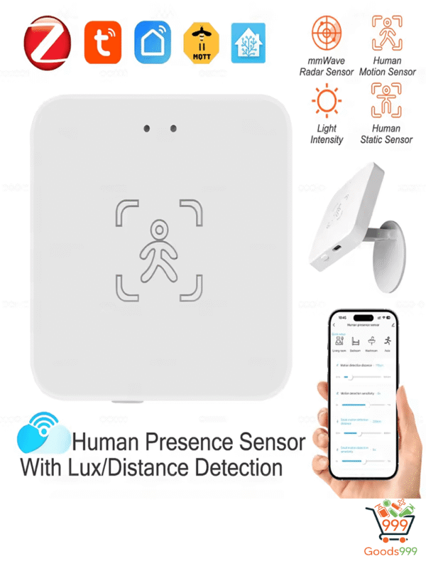 WiFi/Zigbee Human Presence Detector