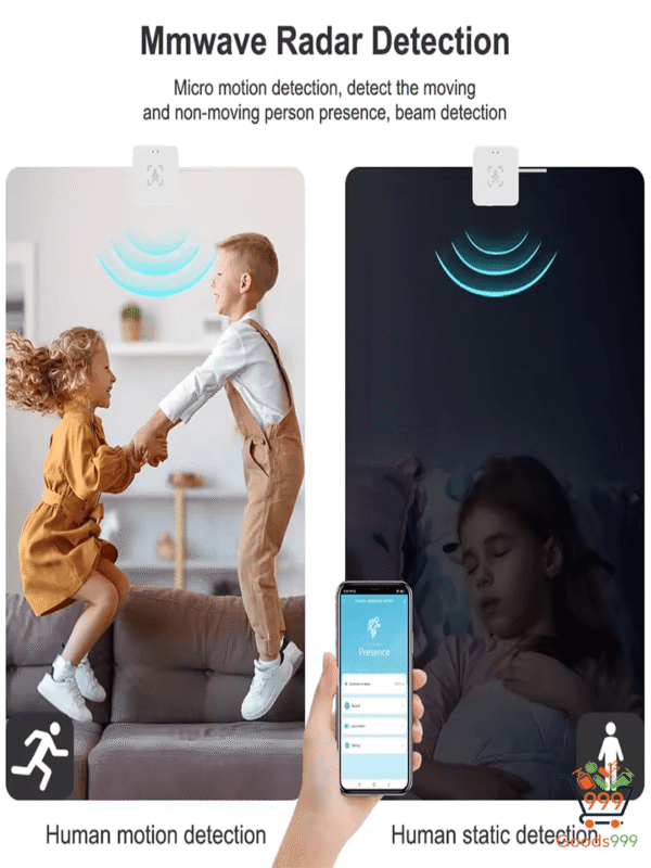WiFi/Zigbee Human Presence Detector