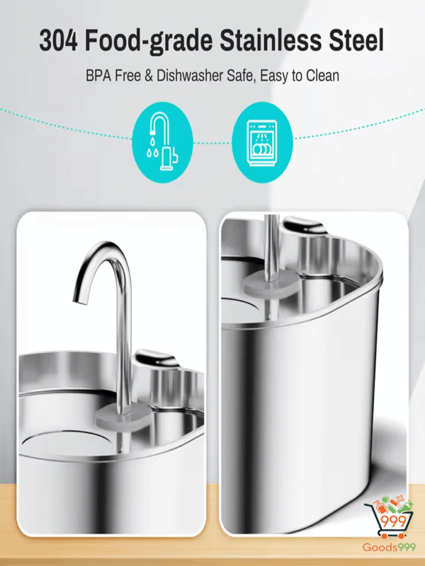 2.2L Automatic Cat And Dog Water Fountain